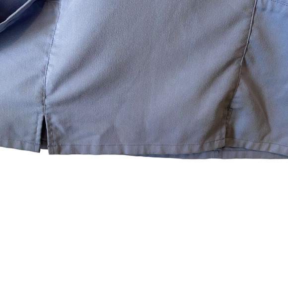 Grey's Anatomy by Barco Scrub Top Large Blue Workwear Career wear Pockets V-Neck - Picture 9 of 11